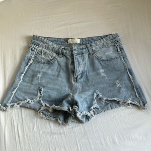 Nastygal denim shorts